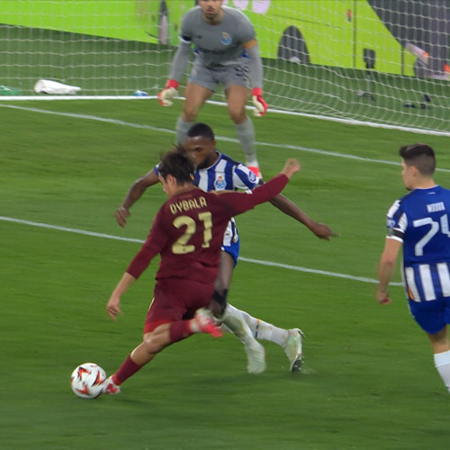 Paulo Dybala in Roma – Porto 20/02/2025