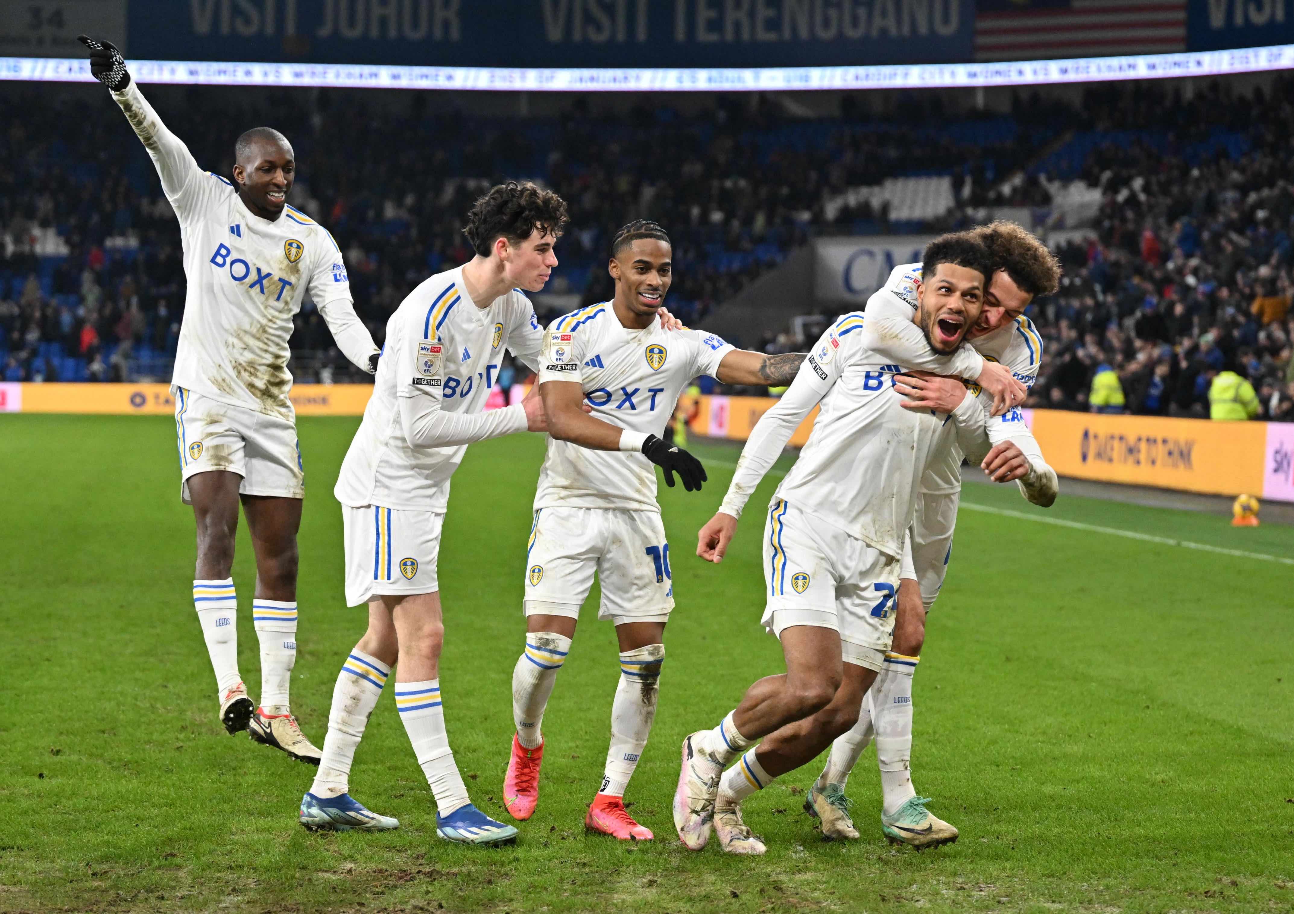 Cardiff City 0-3 Leeds - 13.01.24