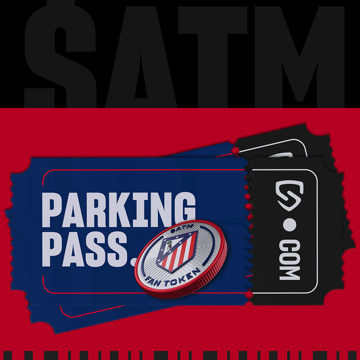 Atlético de Madrid - FC Barcelona Parking Pass