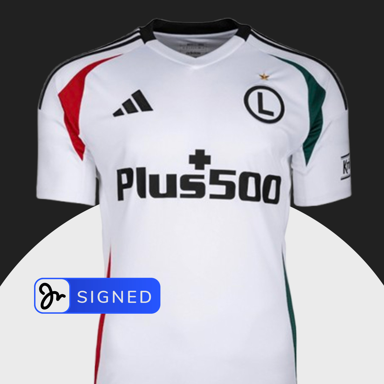 Legia Warsaw 25/26 Signed Home Jersey (L)